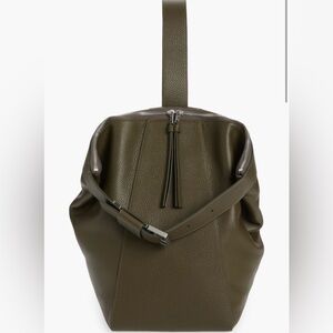 All Saints Olive Green Backpack